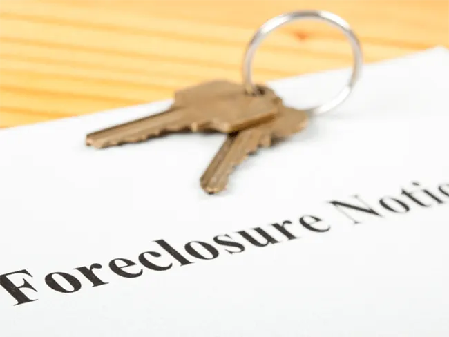 Foreclosure notice